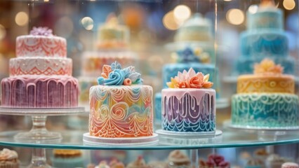 Confectionery shop window