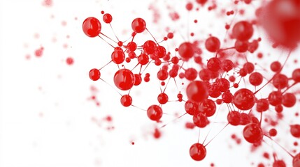 Engaging Representation of Astaxanthin Molecule in Red