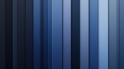 Obraz premium Abstract Blue Gradient Stripes