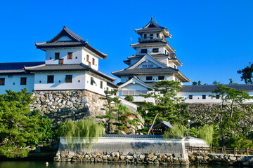 今治城・天守・山里櫓（愛媛県・今治市）