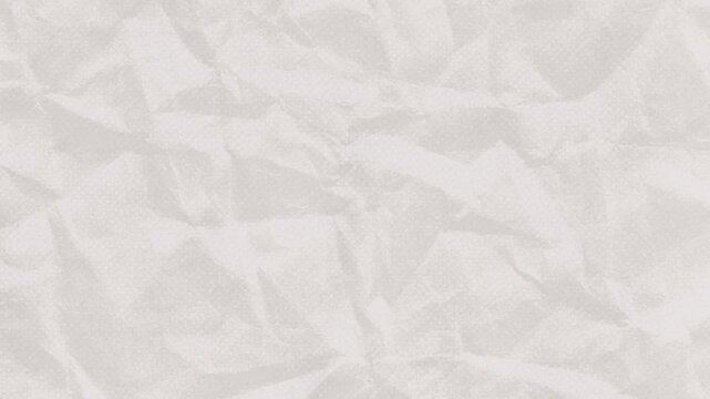 crumple paper animation white	