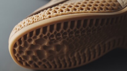 Close-Up of a Sneaker's Sole