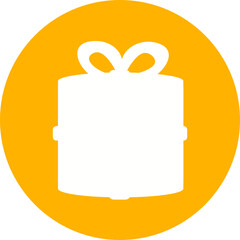 Happy birthday simple vector icon