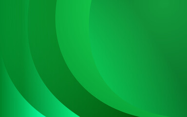 Abstract green background with circles