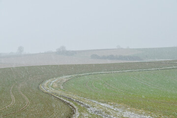 Wetter, Schneefall, Schneeschauer