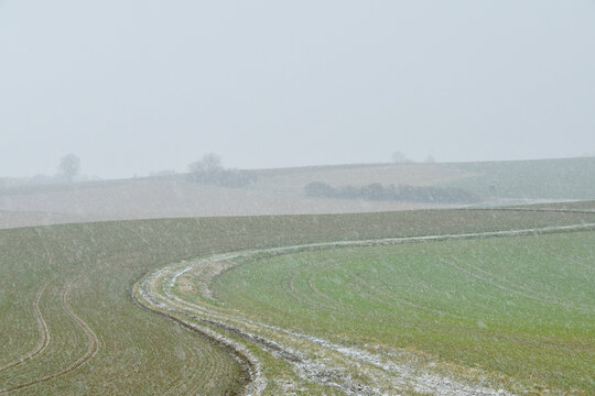 Wetter, Schneefall, Schneeschauer