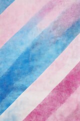 Fototapeta premium Abstract Background with Diagonal Lines in Soft Pink and Blue Pastel Gradient, Perfect for Modern Designs