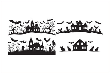 Halloween Haunted House SVG | Creepy Home Silhouette | Horror Cut File

Haunted Mansion Vector | Scary House Silhouette | Halloween SVG Bundle

Spooky Haunted House SVG | Halloween Night Clipart | Eer