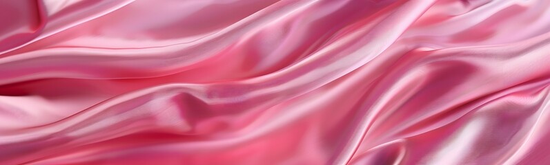 Fototapeta premium Silk background cloth pink texture sheet curtain bed beauty fabric abstract wedding luxury. Cloth wave background light elegant silk white color 3d cosmetic premium glitter golden valentine linen nude