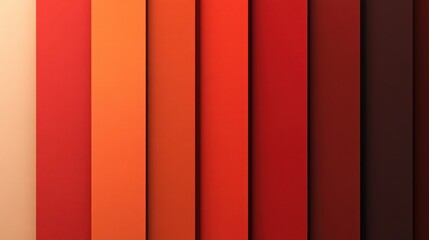 Abstract Gradient Background of Red, Orange, and Beige Stripes