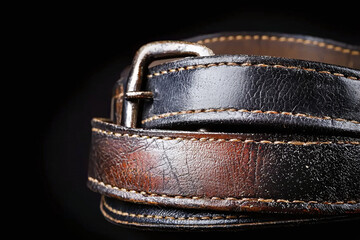 craftsman's tool belt showing years of use