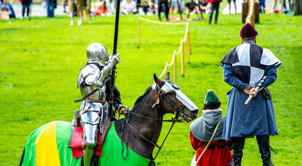 An Unusual Event Of Jousting To Bring Back The Olden Times For People Of Modern Times To Enjoy