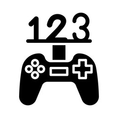 Game Ranking glyph icon