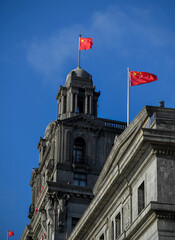 Landmark in Shanghai, China, July 28, 2024