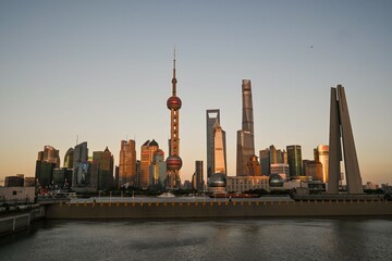 Shanghai World Financial Center in Shanghai, China, July 27, 2024