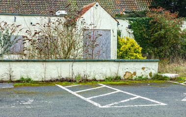 An Abandoned Building Left To The Elements