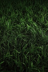 Obraz premium A bright yellow fire hydrant sits alone in a lush green field, surrounded by nature