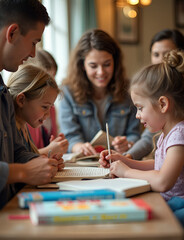 People of all ages gather to exchange and share their favorite books with friends at reading parties and literature events