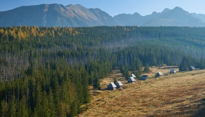 szałasy pasterskie w Tatrach