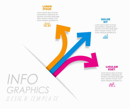 Infographic design template with place for your data. Vector illustration.
