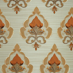ikat seamless pattern