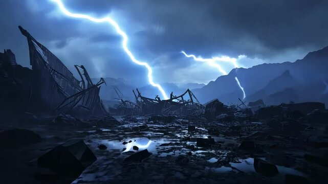 Post-Apocalyptic Landscape