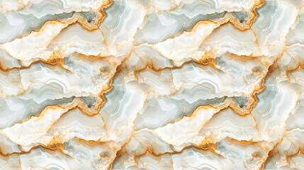 Fototapeta premium Vibrant Onyx crystal marble texture with icy colors seamless pattern ideal for interior and exterior decoration wallpaper tile design