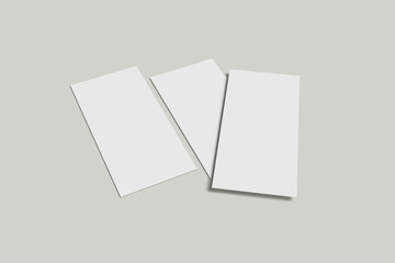 Minimalist DL Flyer Mockup for showcasing your design to clients