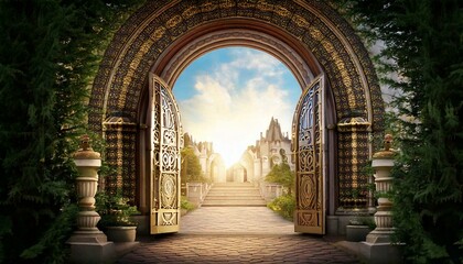 Fototapeta premium 異世界へとつながる扉