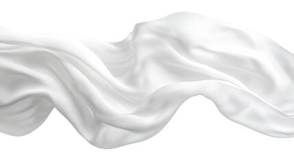 Obraz premium Soft white cloth are simple yet elegant for graphic design or wallpaper.