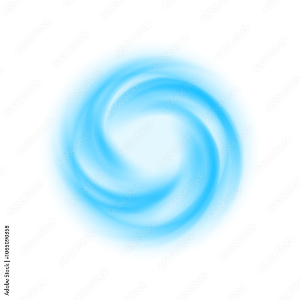 Poster air effect сircle vortex on transparent background, png spiral airflow effect, circle stream air - i