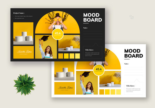 Mood board Template