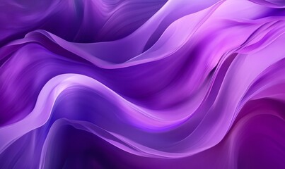 Obraz premium A smooth abstract background showcases a gradient of purple hues, transitioning from deep violet at the bottom to lighter shades, ideal for creative and professional projects