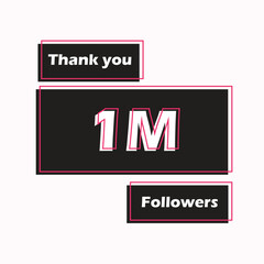 Thank you for 1m followers