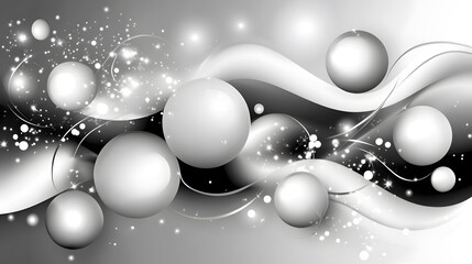 Silver Black Wallpaper