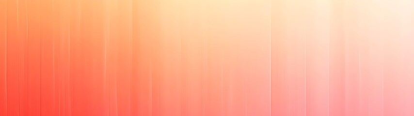 Obraz premium A vibrant gradient transition from soft peach to warm coral, creating a soothing and inviting ambiance perfect for backgrounds or design elements.