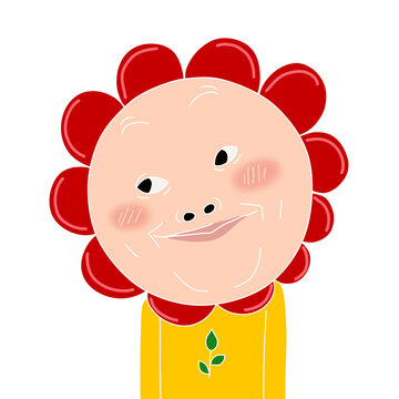 recommend clip art: Flower meme 2.5 (without line drawing)