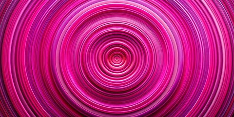 Obraz premium Abstract Magenta Blurred Concentric Circles Drone Photography