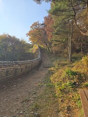 Namhansanseong Fortress, designated as UNESCO World Heritage Site in Korea