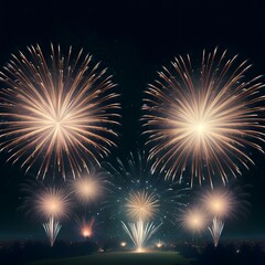 Obraz premium fireworks