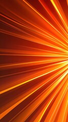Obraz premium A vibrant sunburst pattern in warm shades of orange and yellow radiating outward, creating a sense of energy and excitement.
