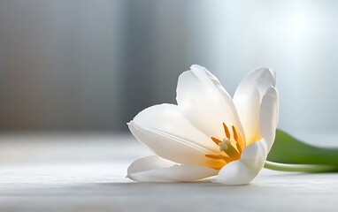 Capture the stunning elegance of macro shots exploring the intricate patterns of tulip petals