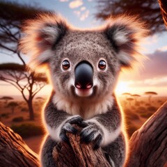 Obraz premium Koalabär Portrait
