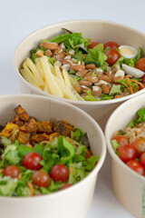 green healthy salad tomato veggie
