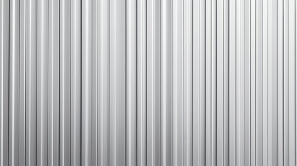 Obraz premium Smooth, corrugated metal background with evenly spaced grooves and a polished, reflective surface.