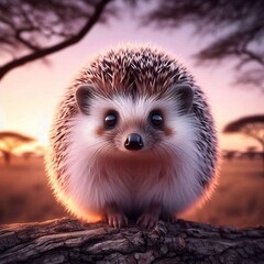 Obraz premium Niedlicher Igel