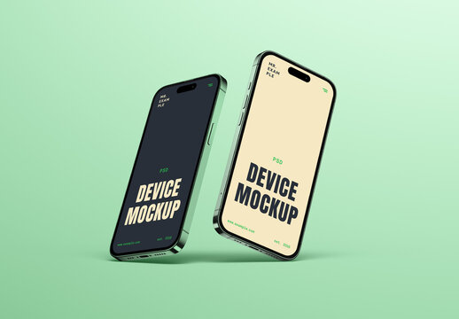 Two Phone Pro Mockups