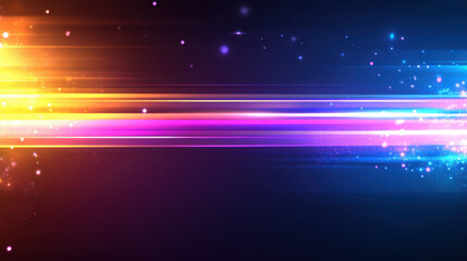 Obraz premium Vibrant abstract background with colorful light streaks and sparkles, creating dynamic and energetic atmosphere. Perfect for digital designs and presentations