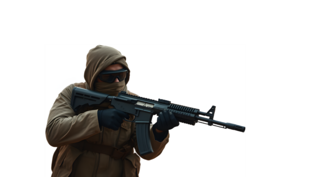 Illustration Depicting the Concept of an Enemy in a Dramatic Context Showcasing Conflict and Adversity for Creative Projects