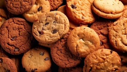 cookies background full screen